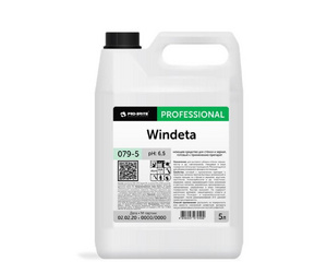 Средство для для стекол и зеркал Pro-Brite Windeta 5 л